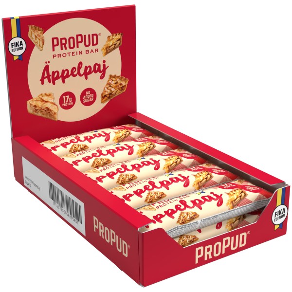 ProPud Protein Bar, Apple pie, 12-pak
