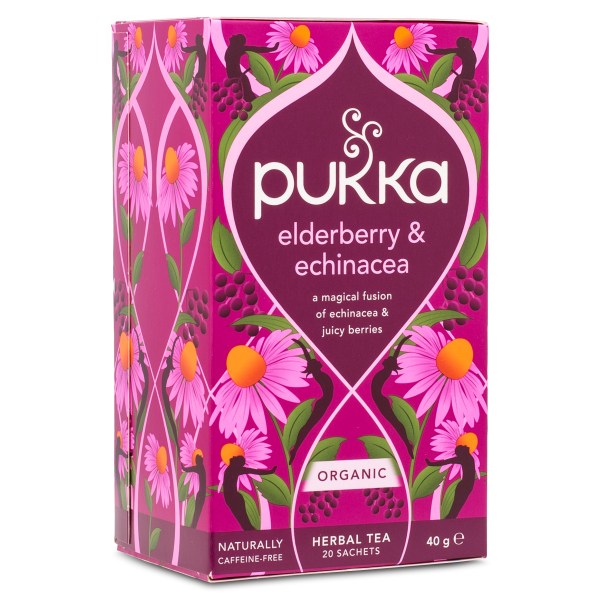 Pukka Elderberry & Echinacea, 20 poser billede