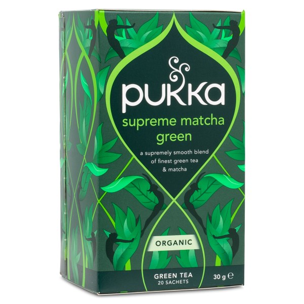 Pukka Te Supreme Matcha Green, 20 poser billede