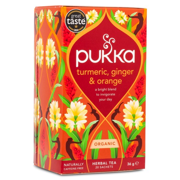 Pukka Te Turmeric Active, 20 poser billede