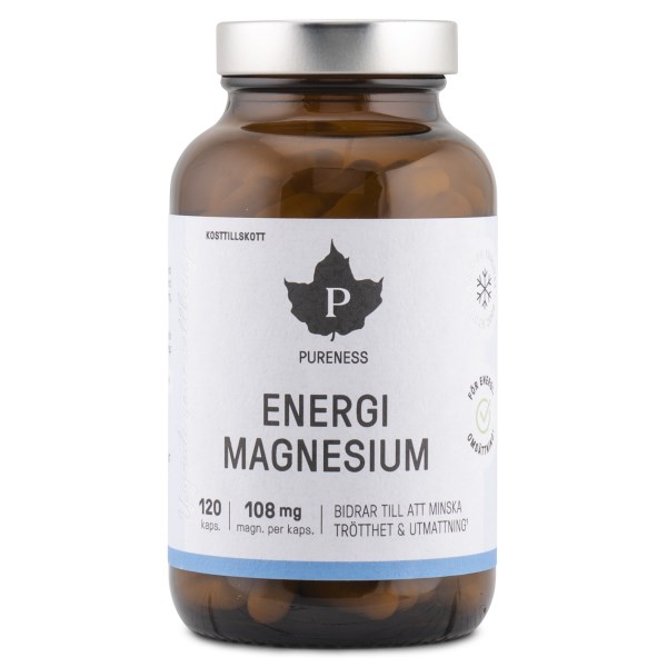 Pureness Energi Magnesium, 120 kapsler
