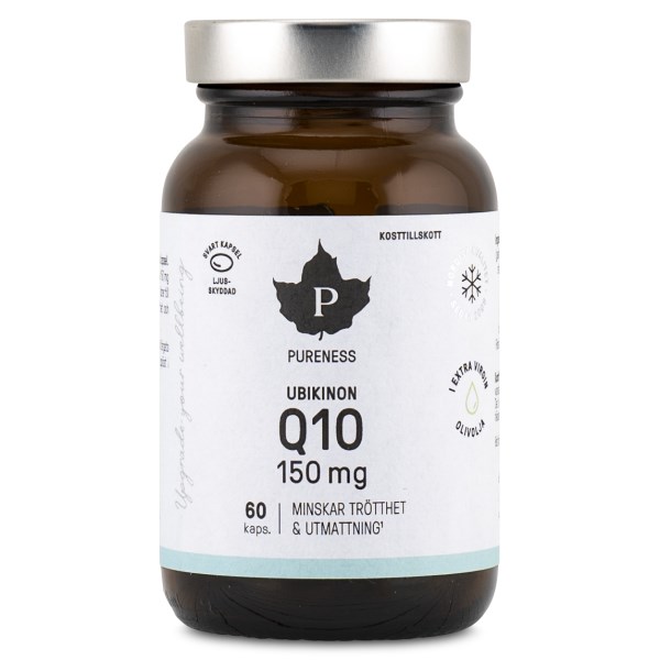 Pureness Ubikinon Q10 150 mg, 60 kapsler billede