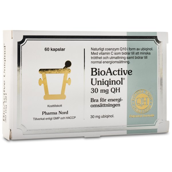 Pharma Nord BioActive Uniqinol Q10 , 60 kapsler