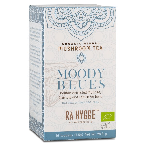 Rå Hygge Herbal Tea Moody Blues Maitake , 16 poser