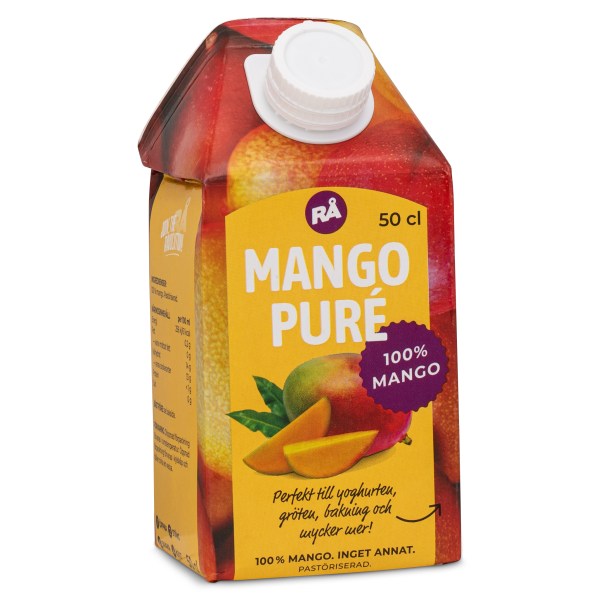 RÅ Puré, Mango, 50 cl billede