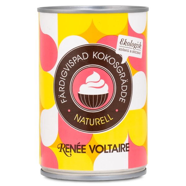 Renee Voltaire Færdigpisket Kokosfløde, 400 ml, Neutral