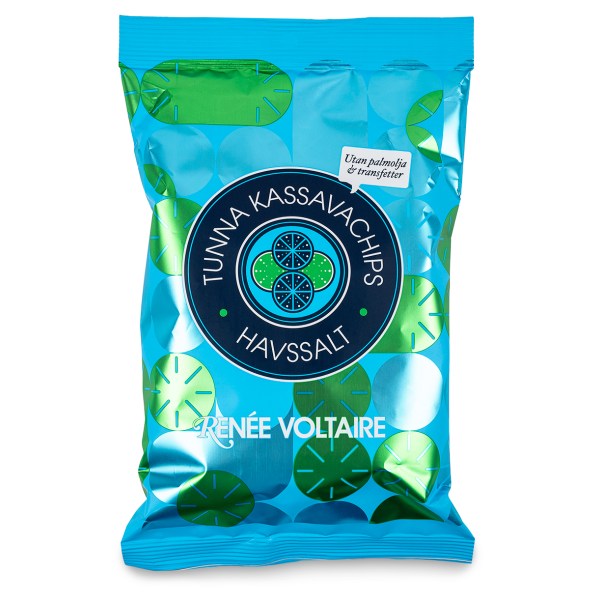 Renee Voltaire Tynde Kassavachips, Havssalt, 100 g