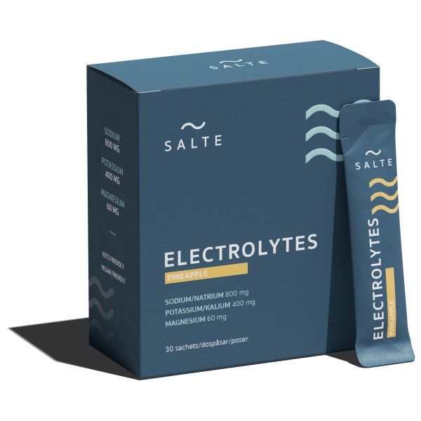 SALTE Elektrolytter, Ananas, 30 doseringsposer billede
