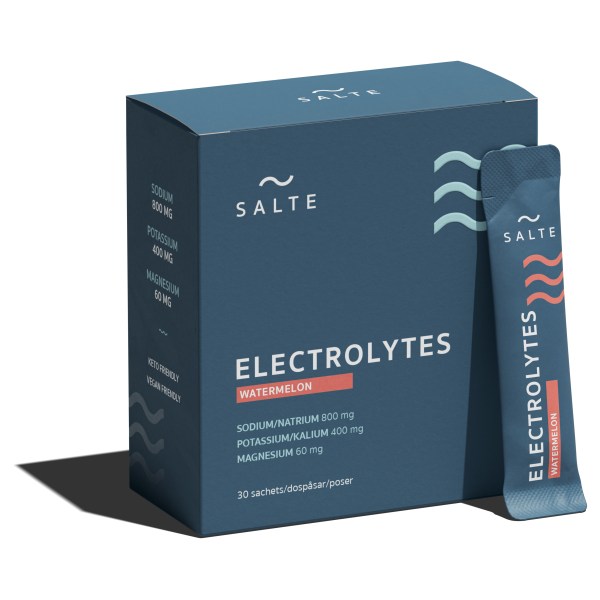 SALTE Elektrolytter, Vandmelon, 30 doseringsposer billede