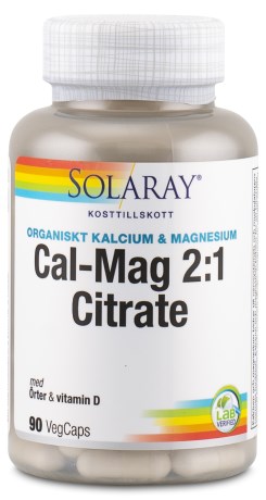 -localization-error-products-images-main-thumbnail- Solaray Cal-Mag 2:1 Citrate, 90 kapsler