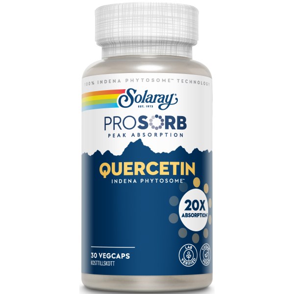 Solaray Prosorb Quercetin, 30 kapsler