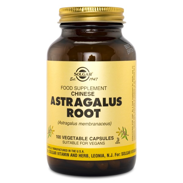 Solgar Astragalus Root, 100 kapsler