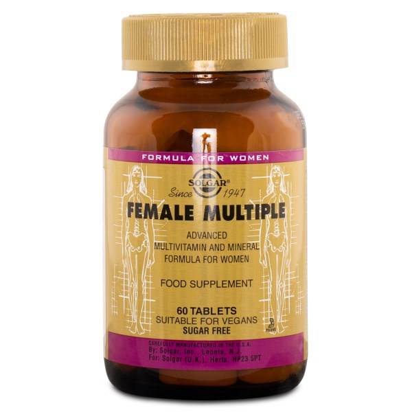 Solgar Female Multiple, 60 tabletter