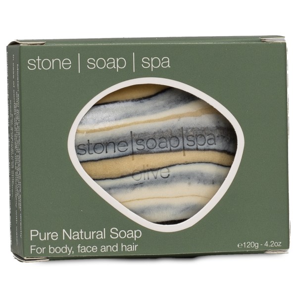 Stone Soap Sæbe, 120 g, Oliven