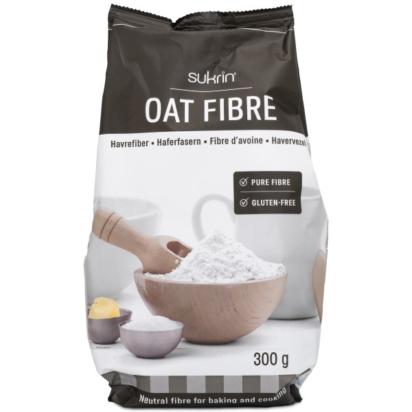 Sukrin Oat Fibre, 300 g billede