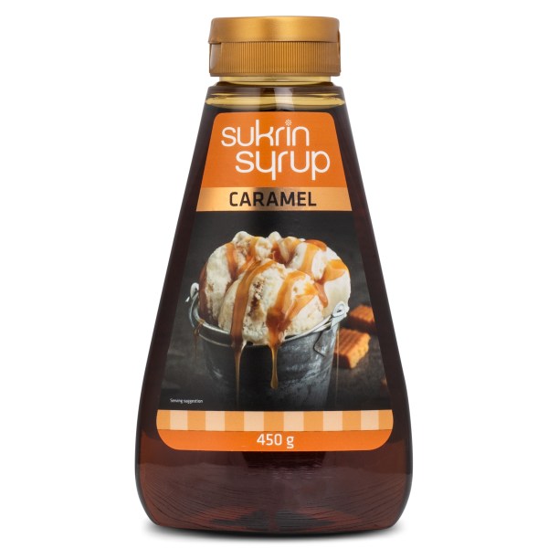 Sukrin Syrup Caramel, 450 g billede