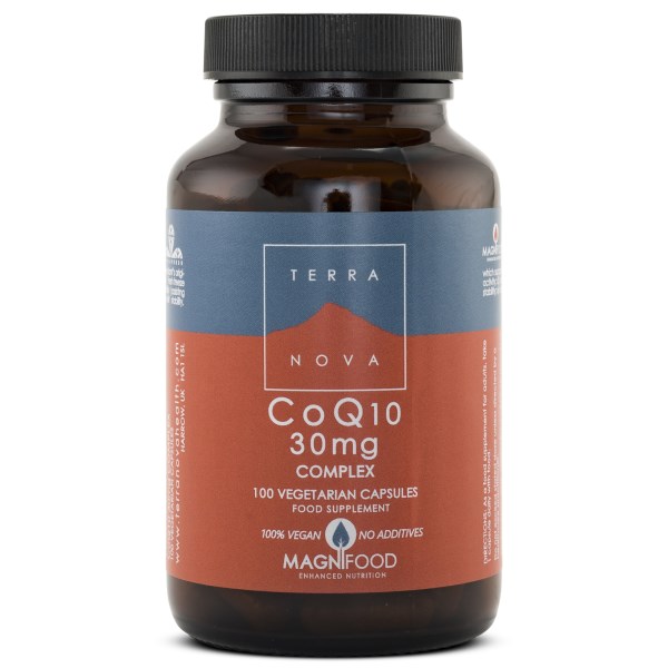 Terranova CoQ10 30 mg Complex, 100 kapsler billede