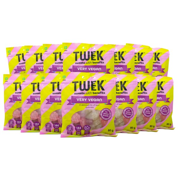 Tweek Gummies Vegan, 14-pak, Very Vegan