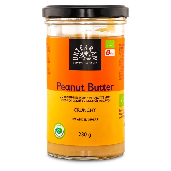 Peanutbutter Crunchy ØKO, 230 g