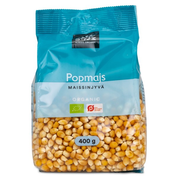 Urtekram Popcorn ØKO, 400 g billede