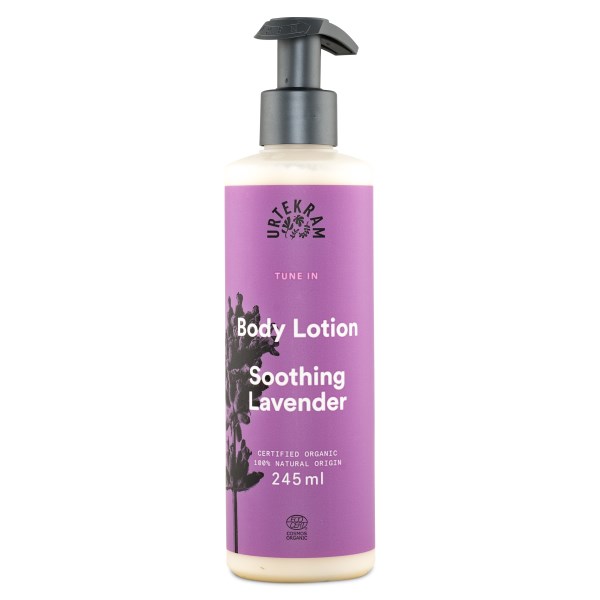 Urtekram Tune in Soothing Lavender Body lotion, 245 ml billede