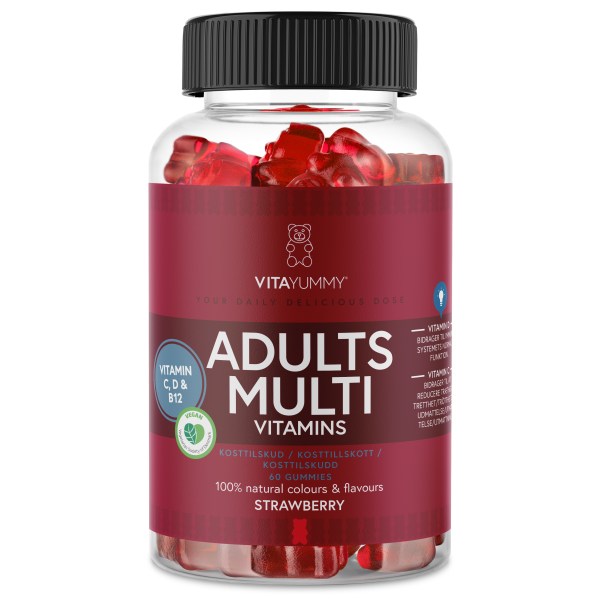 VitaYummy Adults Multi, Strawberry