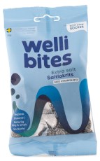 Wellibites Extra Salt Saltlakrids