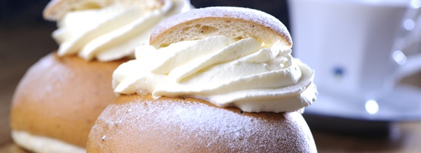 Svenske semlor med chiafr