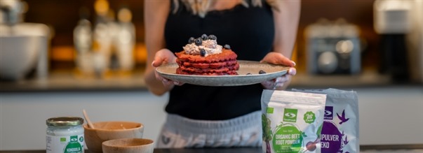 Lea Kesslers Pink Banan / Acai Vafler 