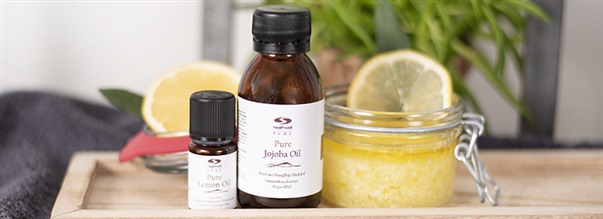 Egen body scrub med olie