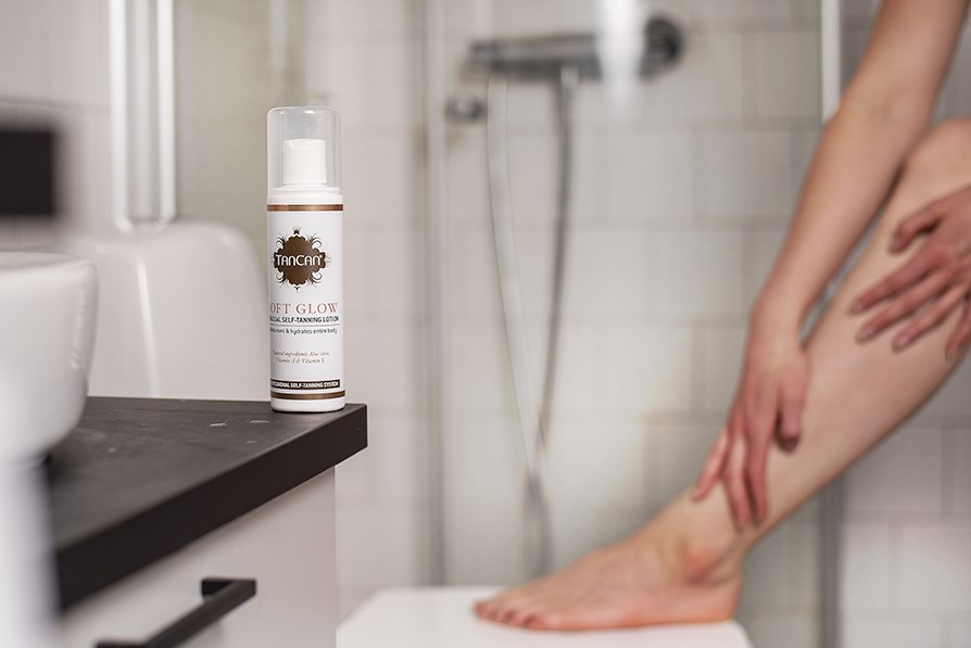 TanCan Soft Glow bodylotion med selvbruner effekt. TanCan Soft Glow bodylotion med selvbruner effekt.