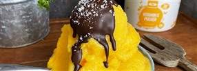 Appelsinsorbet med C-vitamin