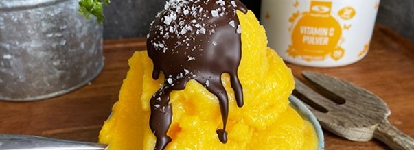 Appelsinsorbet med C-vitamin