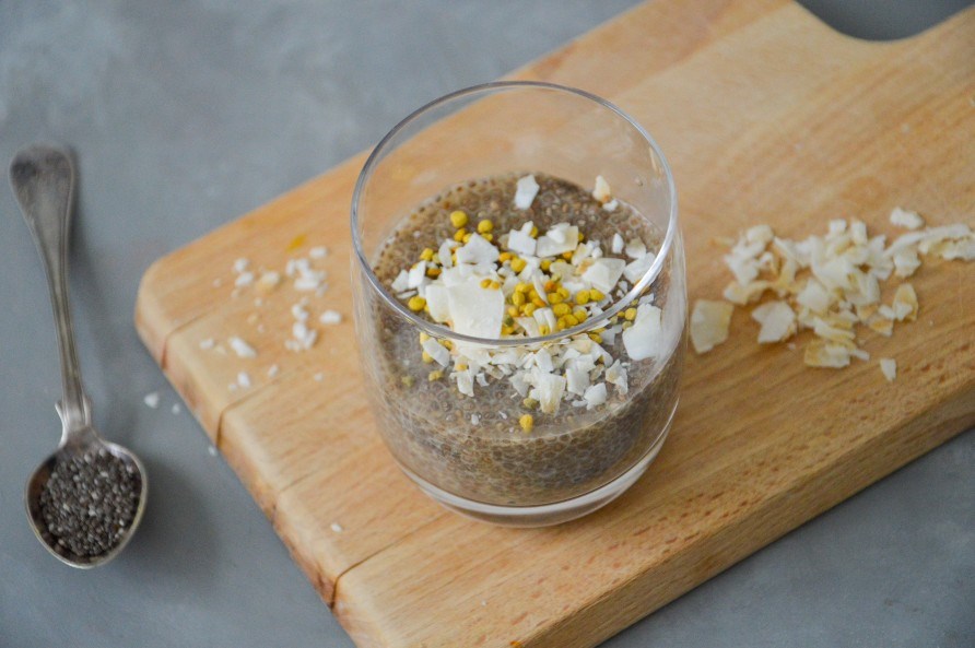 Chiabudding med hypen.