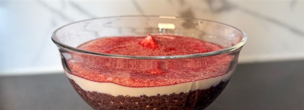 Chiabudding med Super Fruits