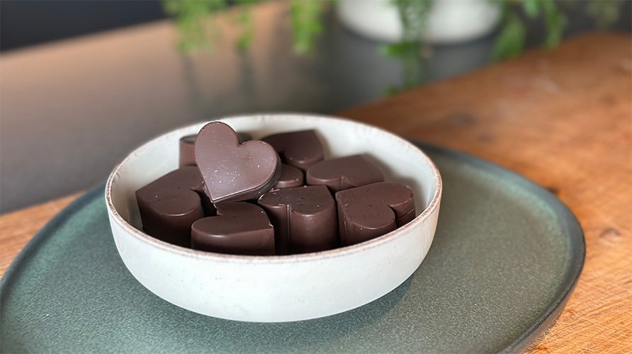 Susanna Jungbloms Valentinsdagschokolade.