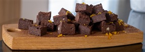 Chokoladefudge med appelsin