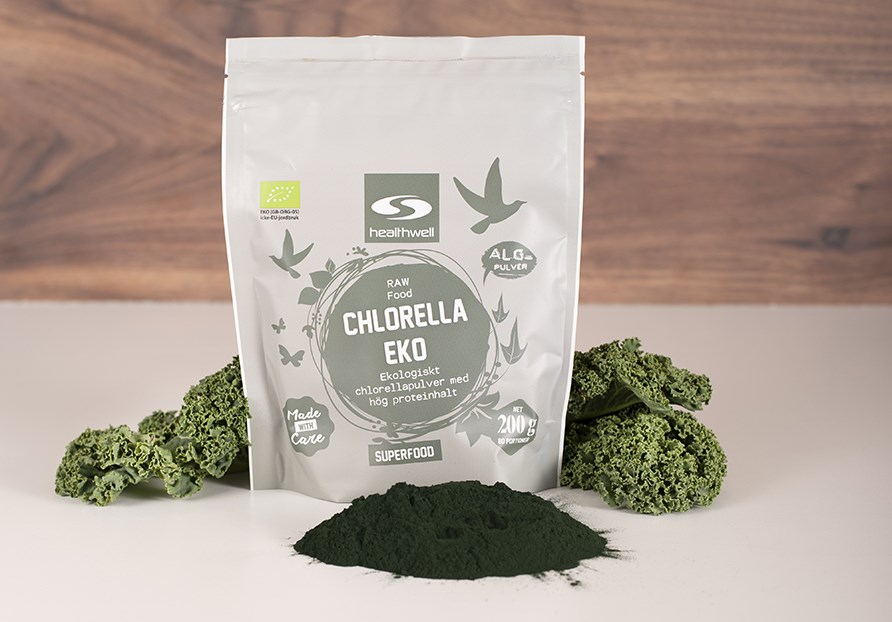 Chlorella - en af de mest nrende alger