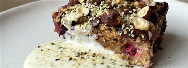 Bagt havregrd af Helena Lien Nielsen