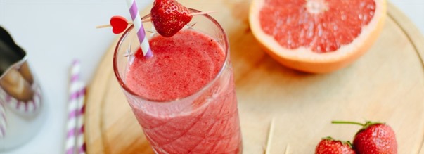 Juice med hybenpulver