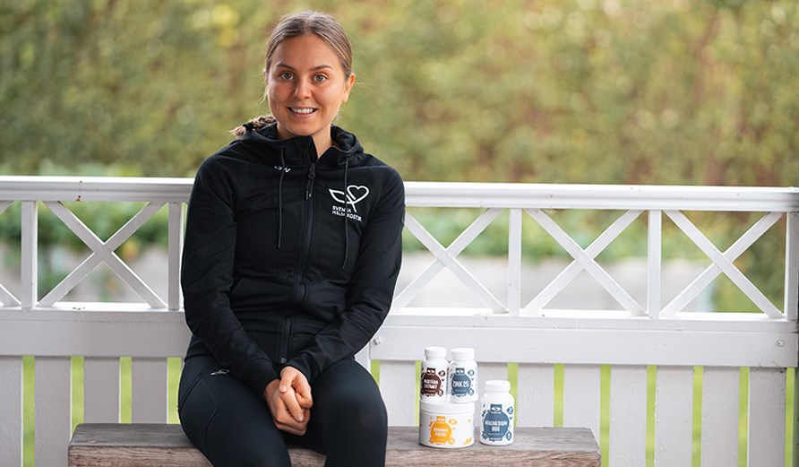 Eliteløberen Josefine Johnsson. Eliteløberen Josefine Johnsson.