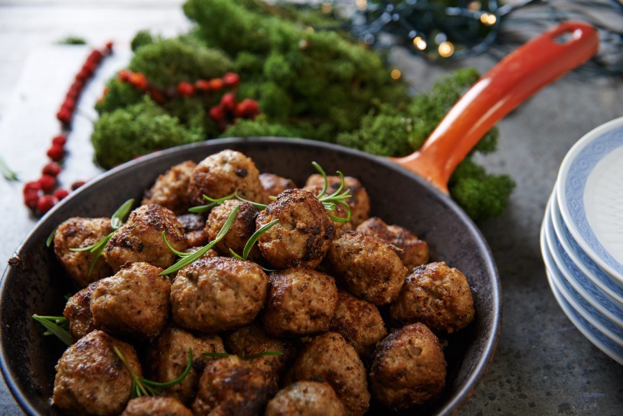 Kdboller med hampefr.