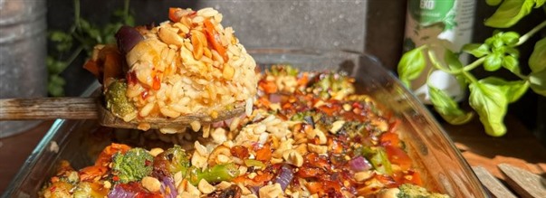 One-pot thai kylling med ris