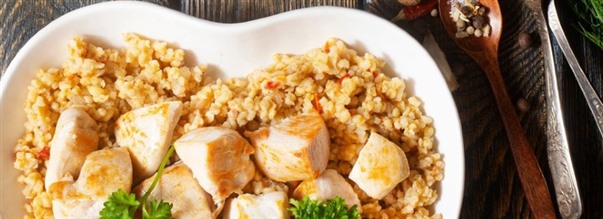 Kylling med bulgur