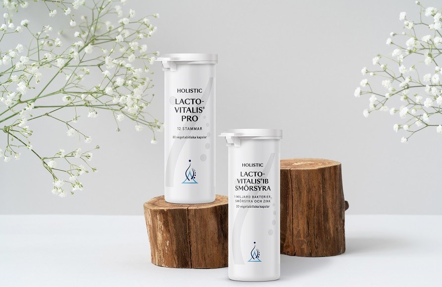 Billede af to produkter fra m�rket Holistic.