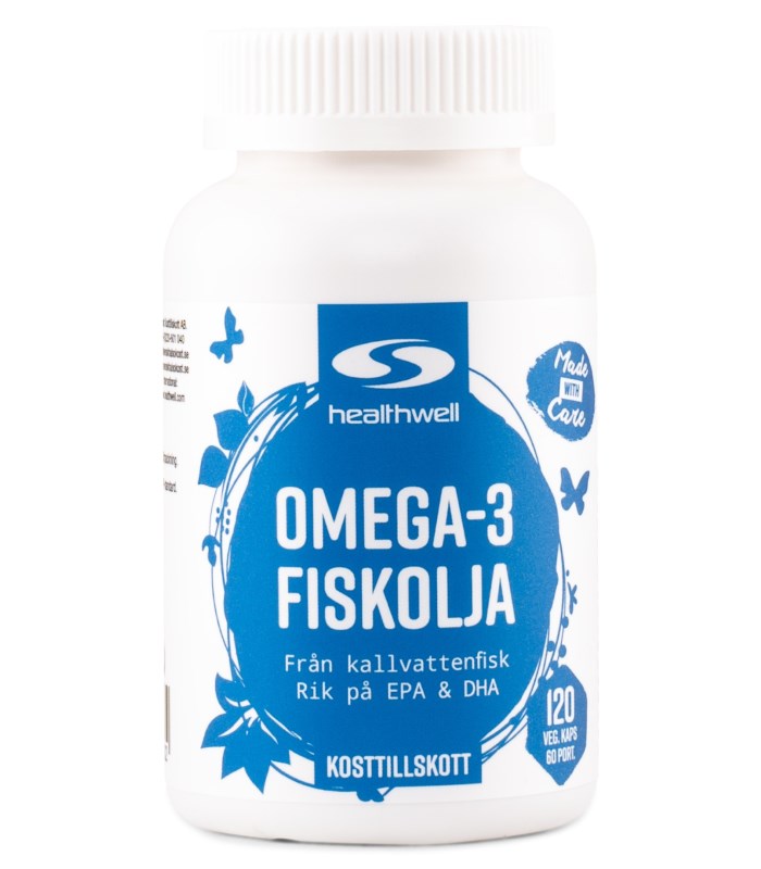 Healthwell Omega-3 Fiskeolie