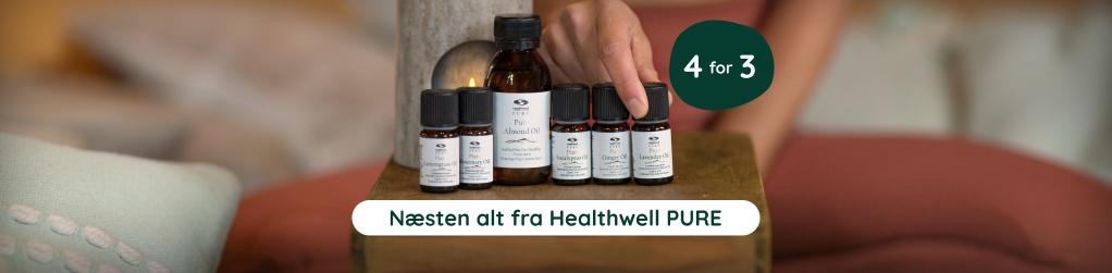 F 4 for 3 p udvalgt fra Healthwell PURE