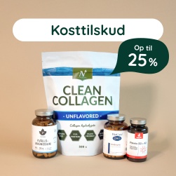 Kosttilskud - Op til 25%