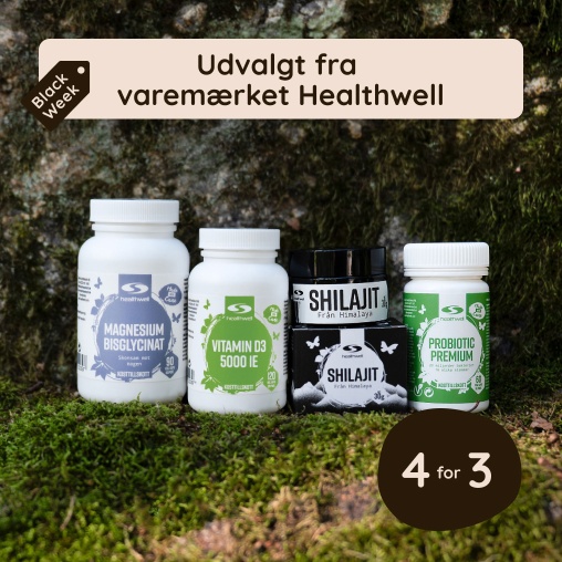 Udvalgt fra Healthwell - 4 for 3