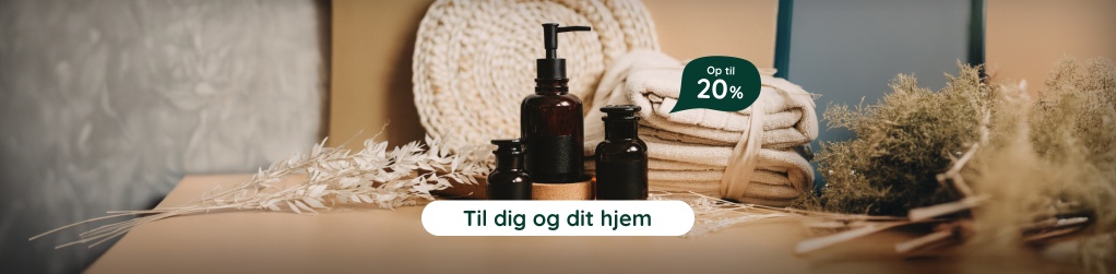 Til hjemmet - Op til 20%